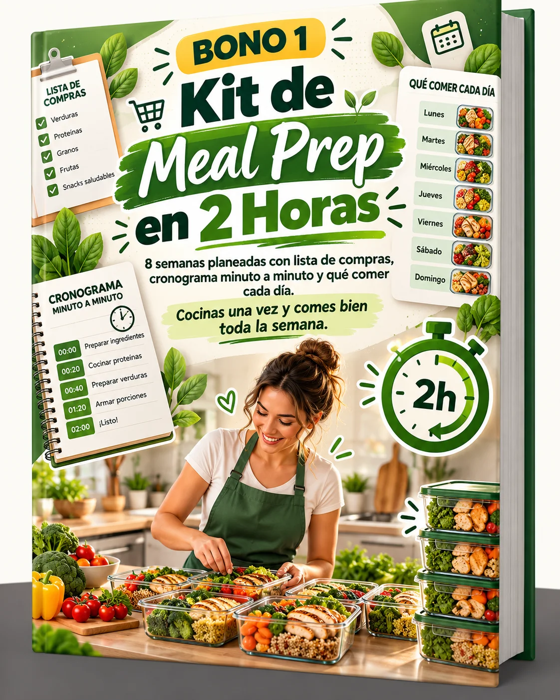 Kit de Meal Prep en 2 Horas