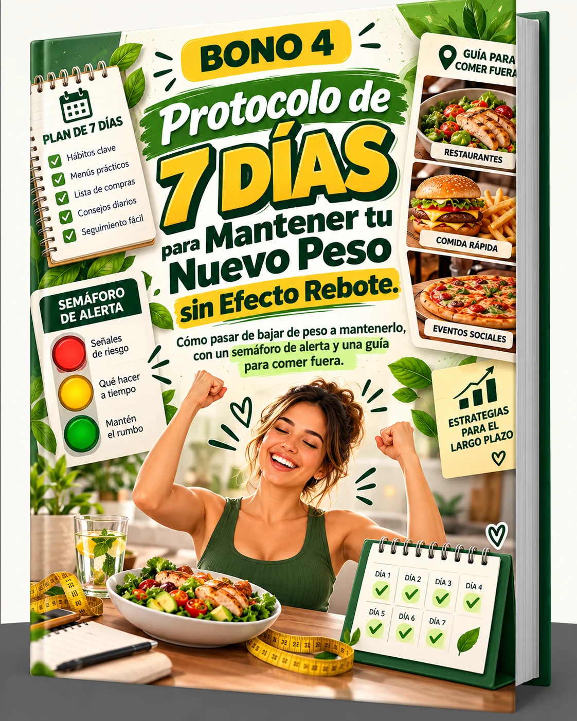 Protocolo de 7 Días para Mantener tu Nuevo Peso sin Efecto Rebote